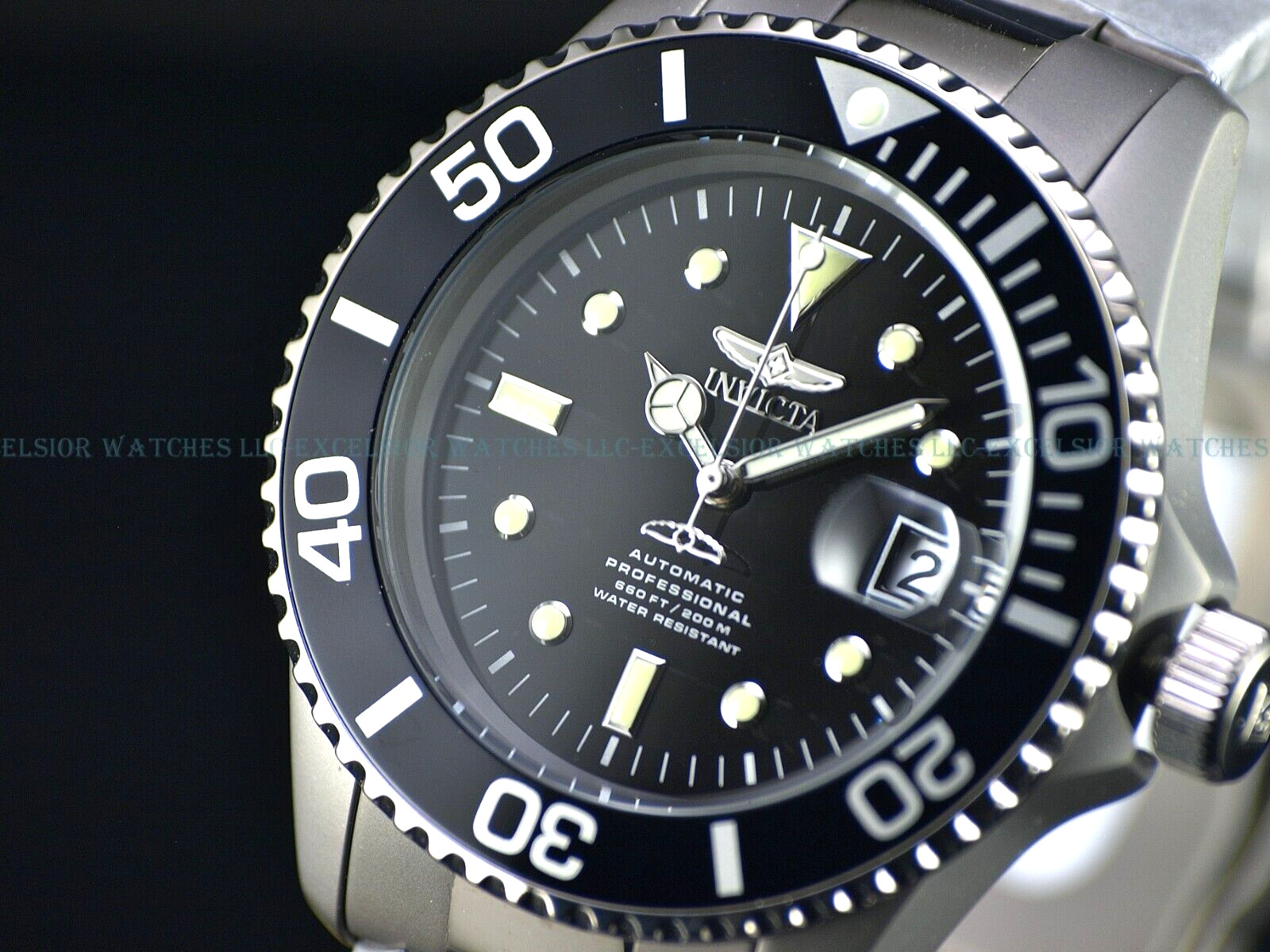New Invicta Men’s 45mm SOLID TITANIUM Pro Diver AUTOMATIC NH35A 200m Watch 0420