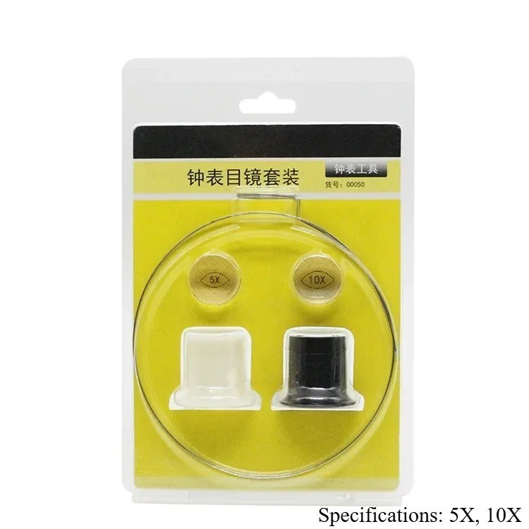 Pocket Magnifying Jewelry Eye Glass Magnifier Jewelers Loop Loupe 5X 10X 15X 20X