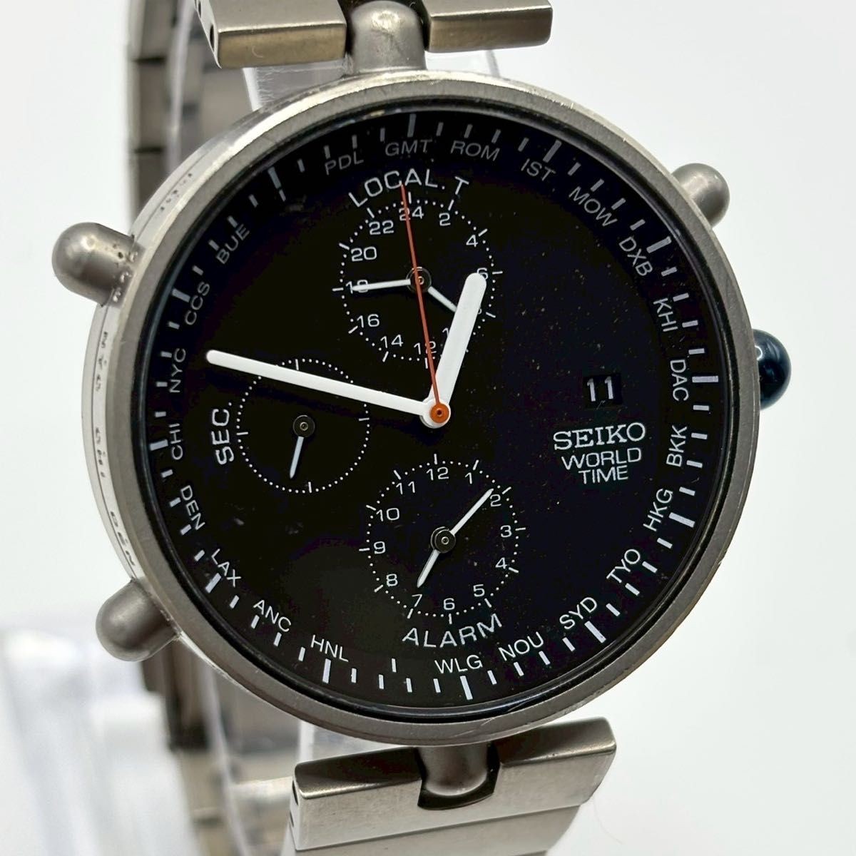 SEIKO World Time 5T52-0010 Quartz Limited Watch