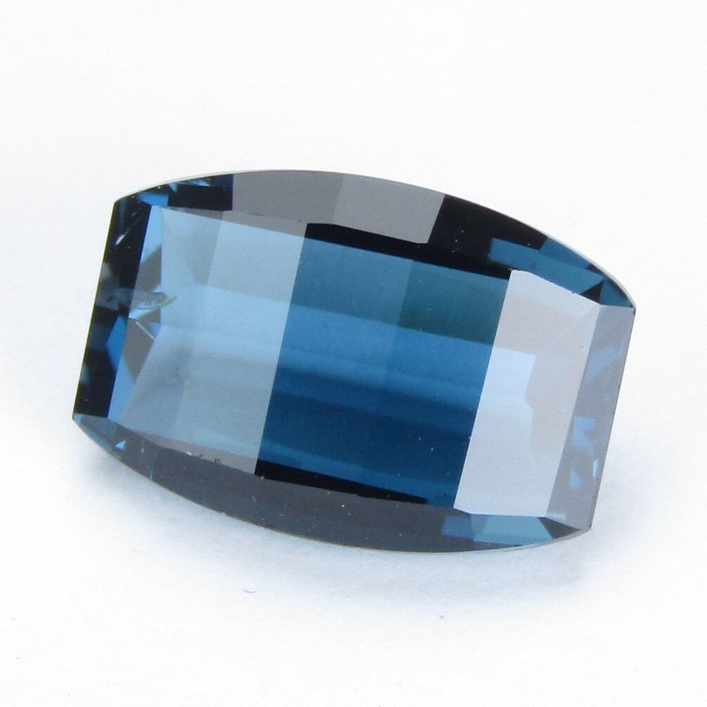 4.22Cts Magnificent Natural London Blue Topaz Fancy Pixel Cut Loose Gemstone