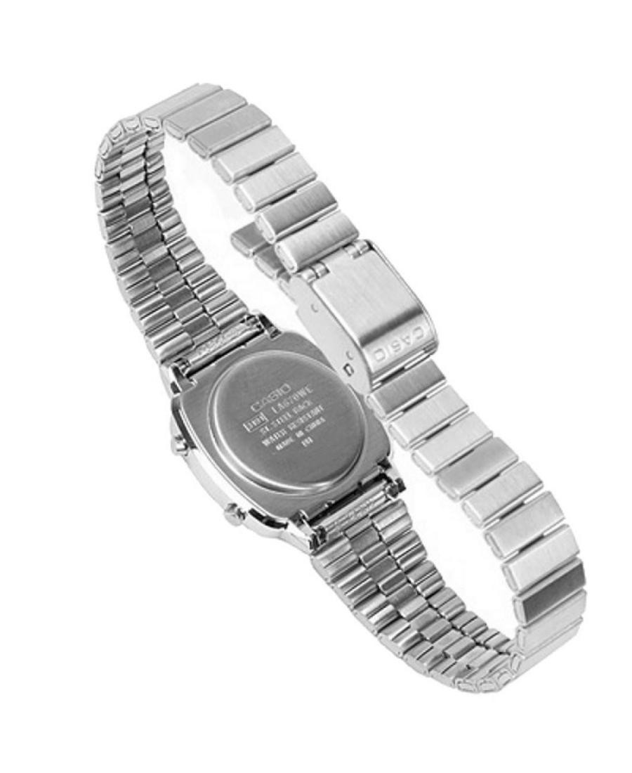 CASIO Women Digital Quartz Casual Watch Classic Dress Silver color Dial Waterpro