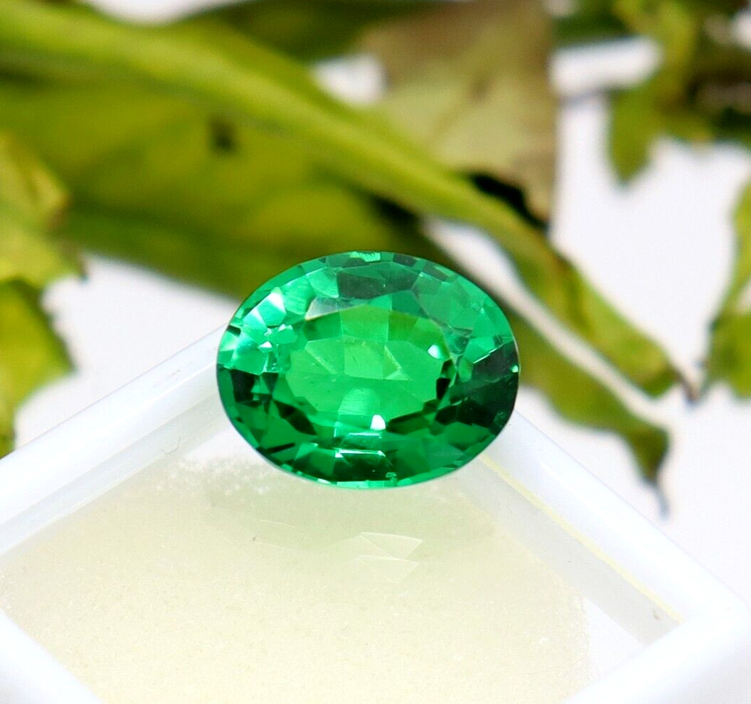 Tsavorite Garnet Green Natural Oval Cut 10-11 Ct Loose Gemstone For Ring Size