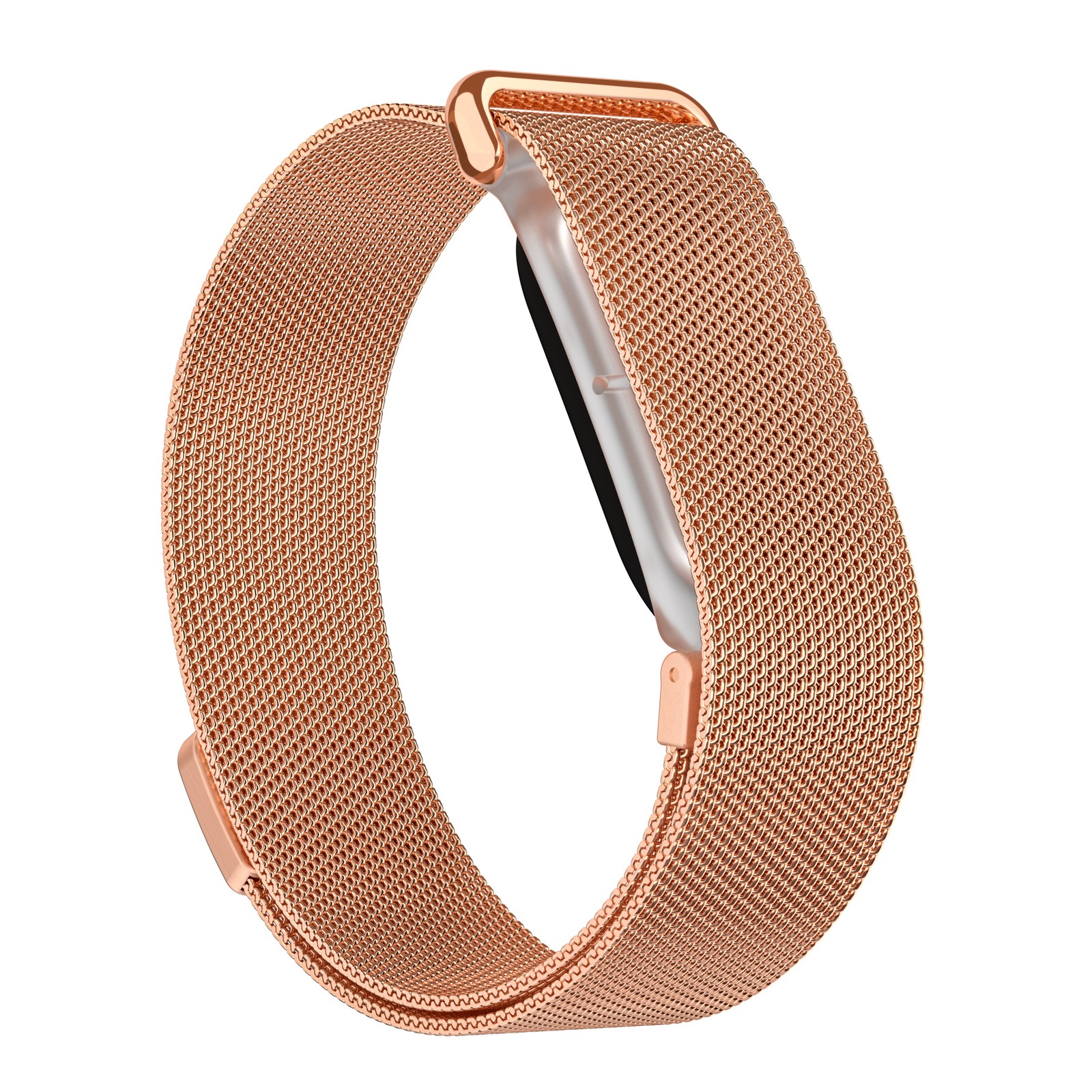 For Google Fitbit Air 2026 Stainless Steel Magnetic Band Adjustable Metal Strap