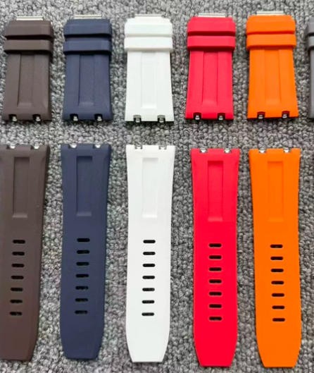 Quick Change FKM Rubber Strap Band Fits Audemars Piguet Royal Oak Offshore Diver