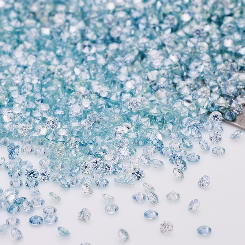 Wholesale 1CT Loose Moissanites Stone Small Size 0.7mm~3.0mm GRA D VVS1 Gemstone