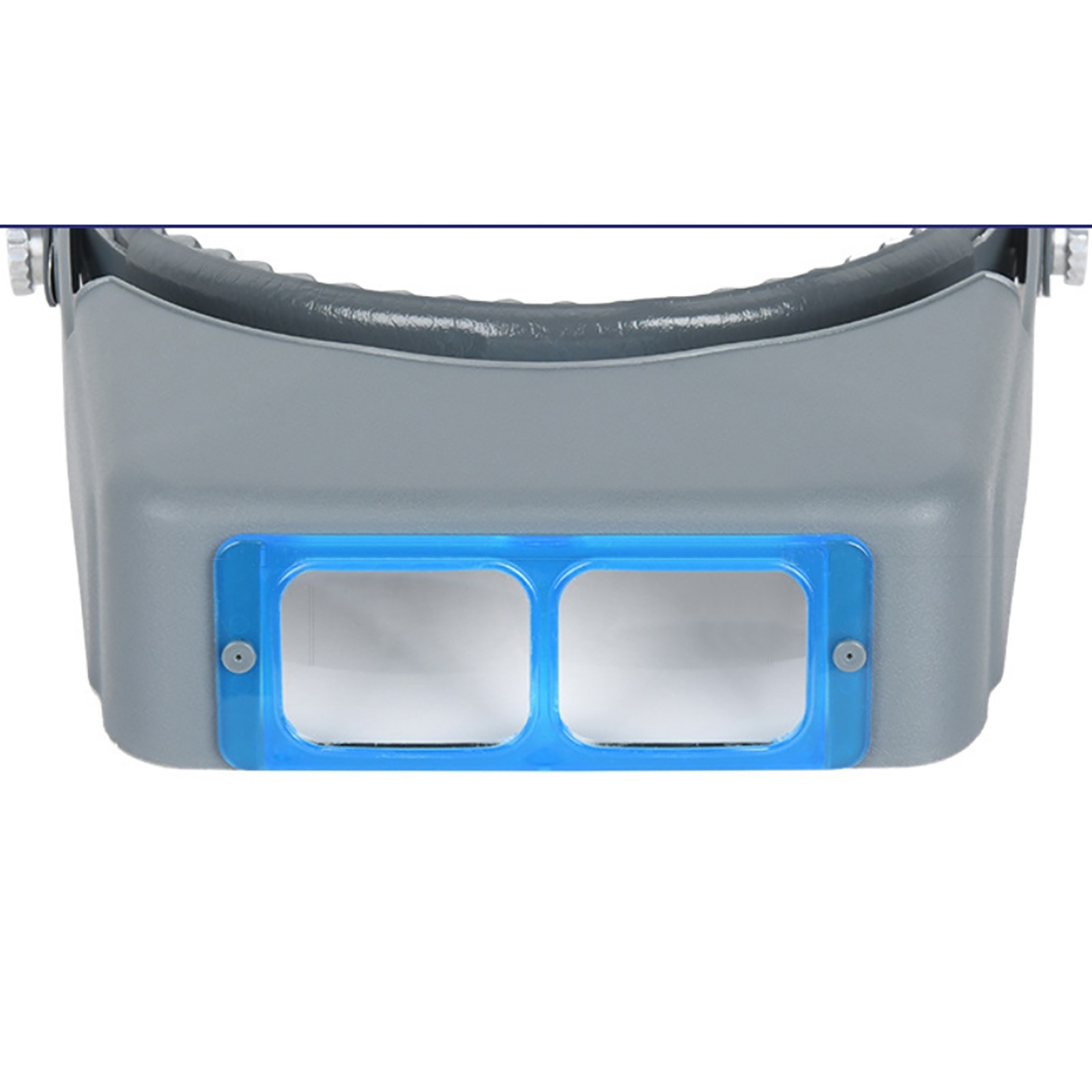 Headband Magnifier Glass+Lens Plate Optivisor Eye Loupe Watch Welding Head Visor