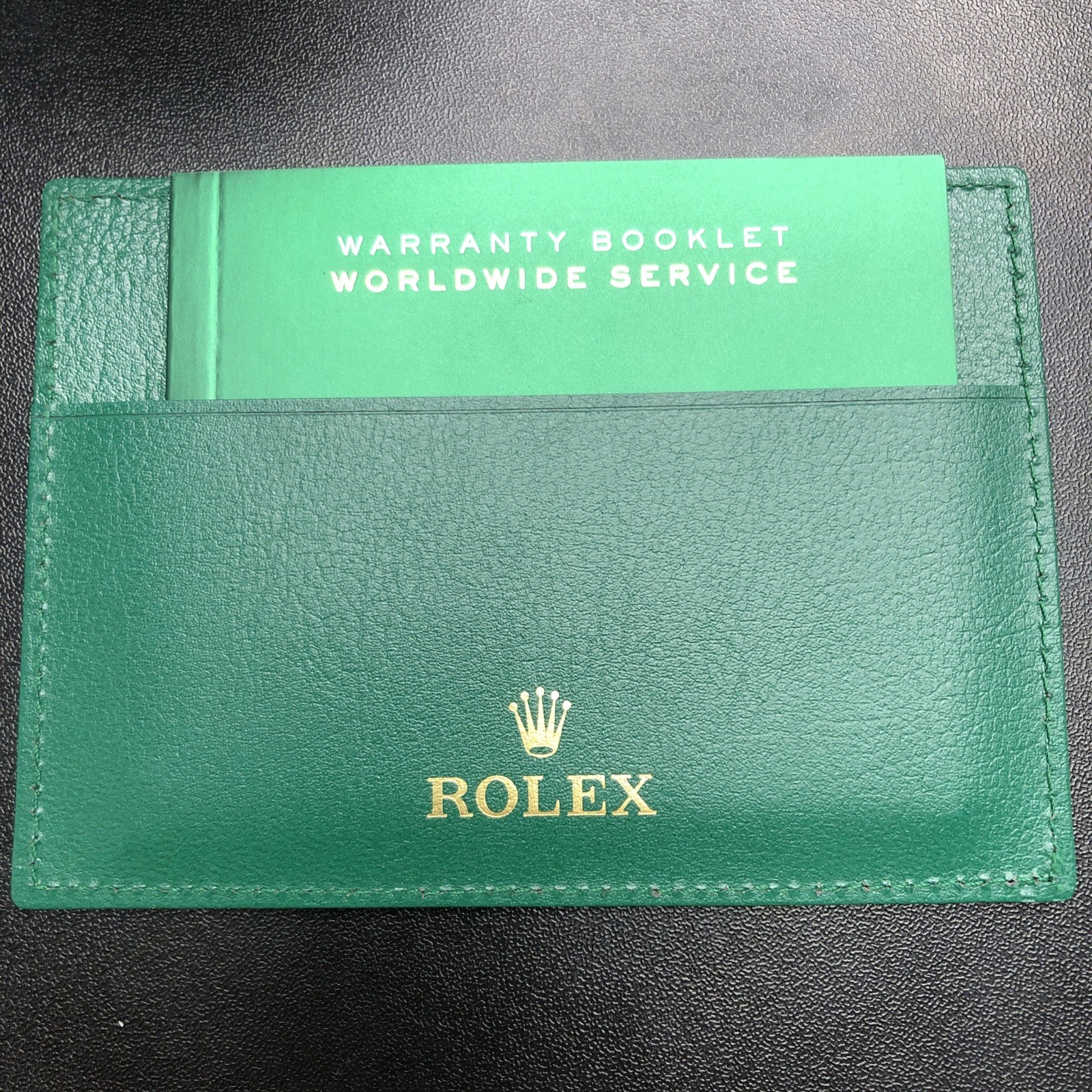100% Genuine Rolex Card Holder Guarantee Manual Booklet New Style 2020- NOW