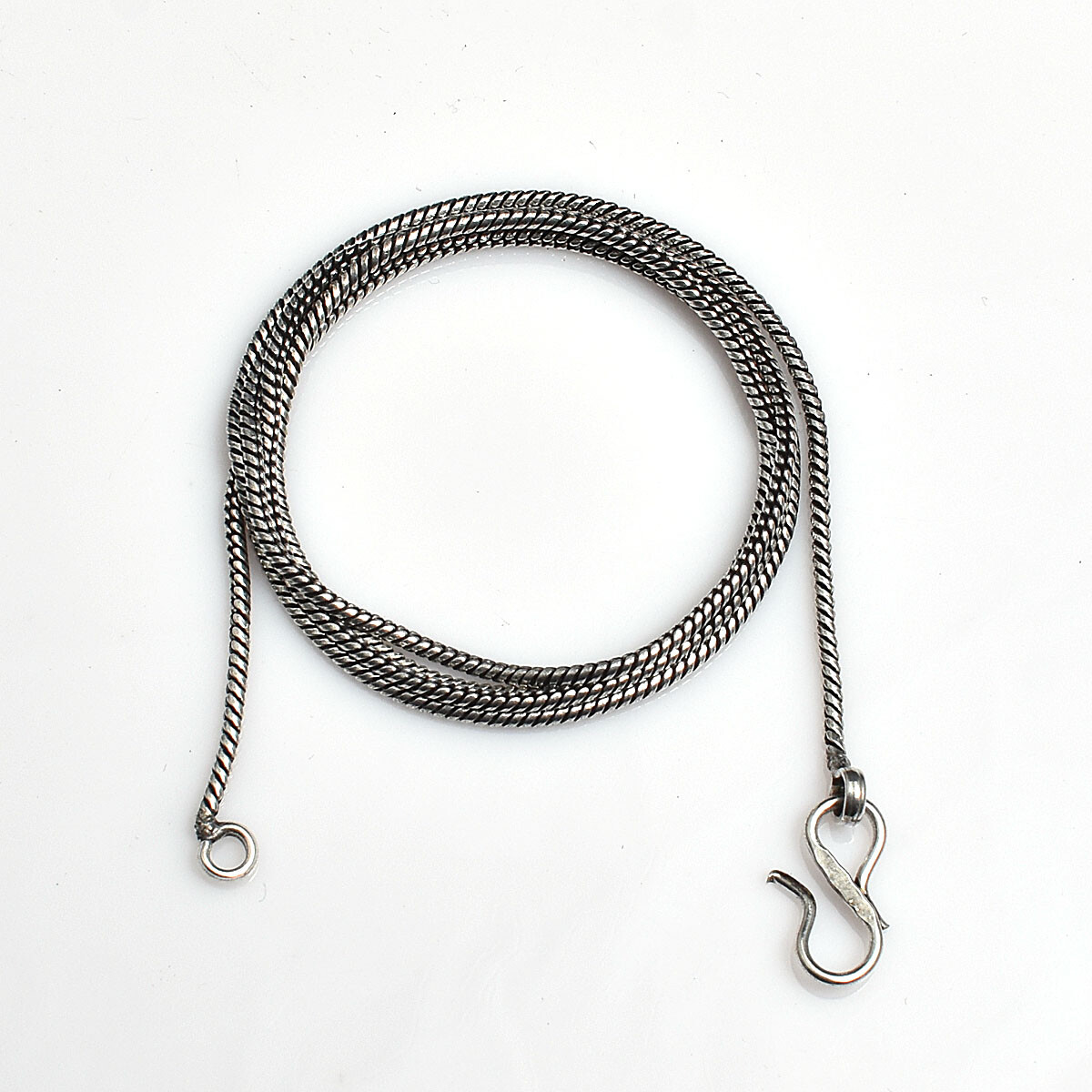 16″18″20″22″24″ Snake Chain S” Lock Ethnic Handmade Necklace Jewelry.
