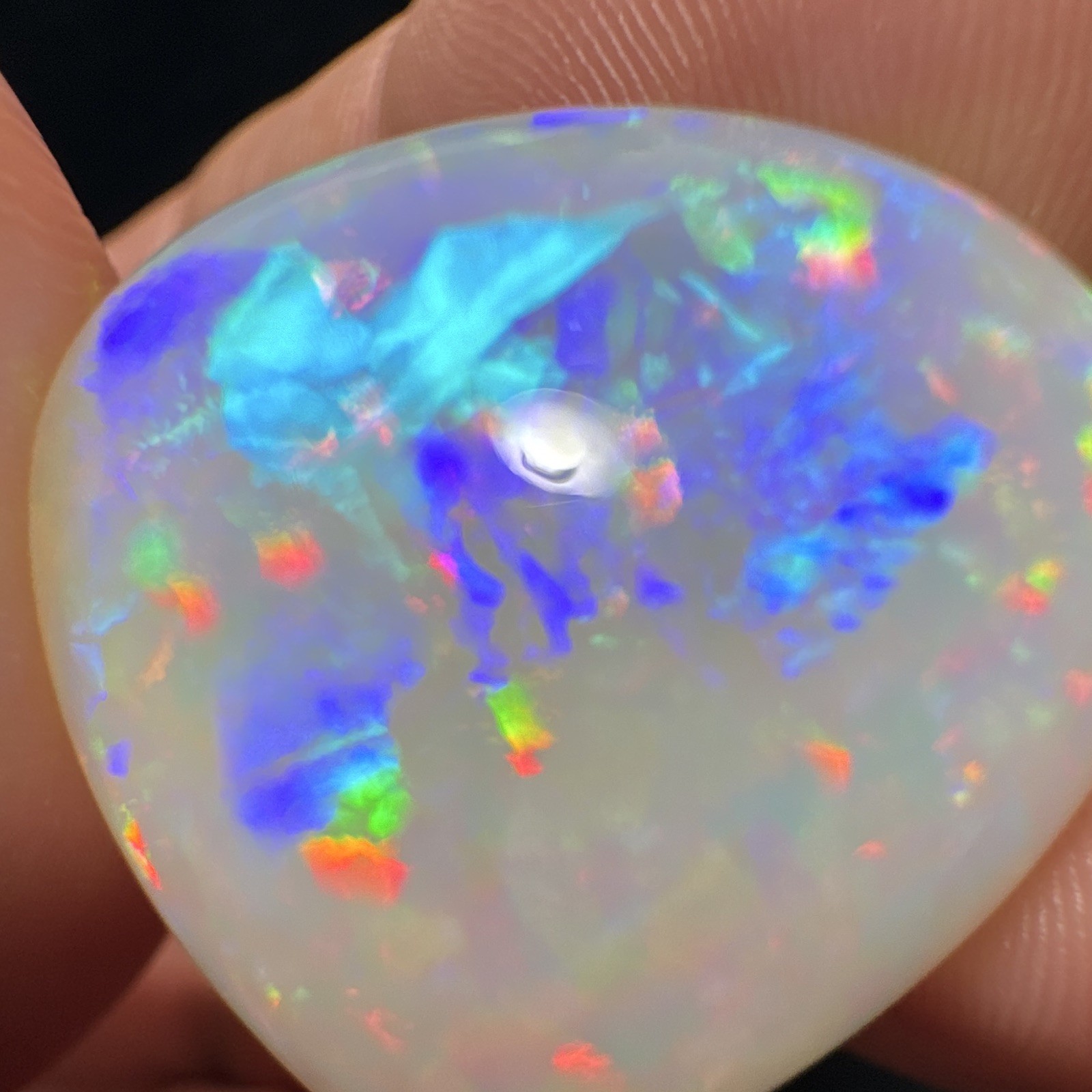 Ethiopian Opal Cabochon Loose Gemstone 34.25ct