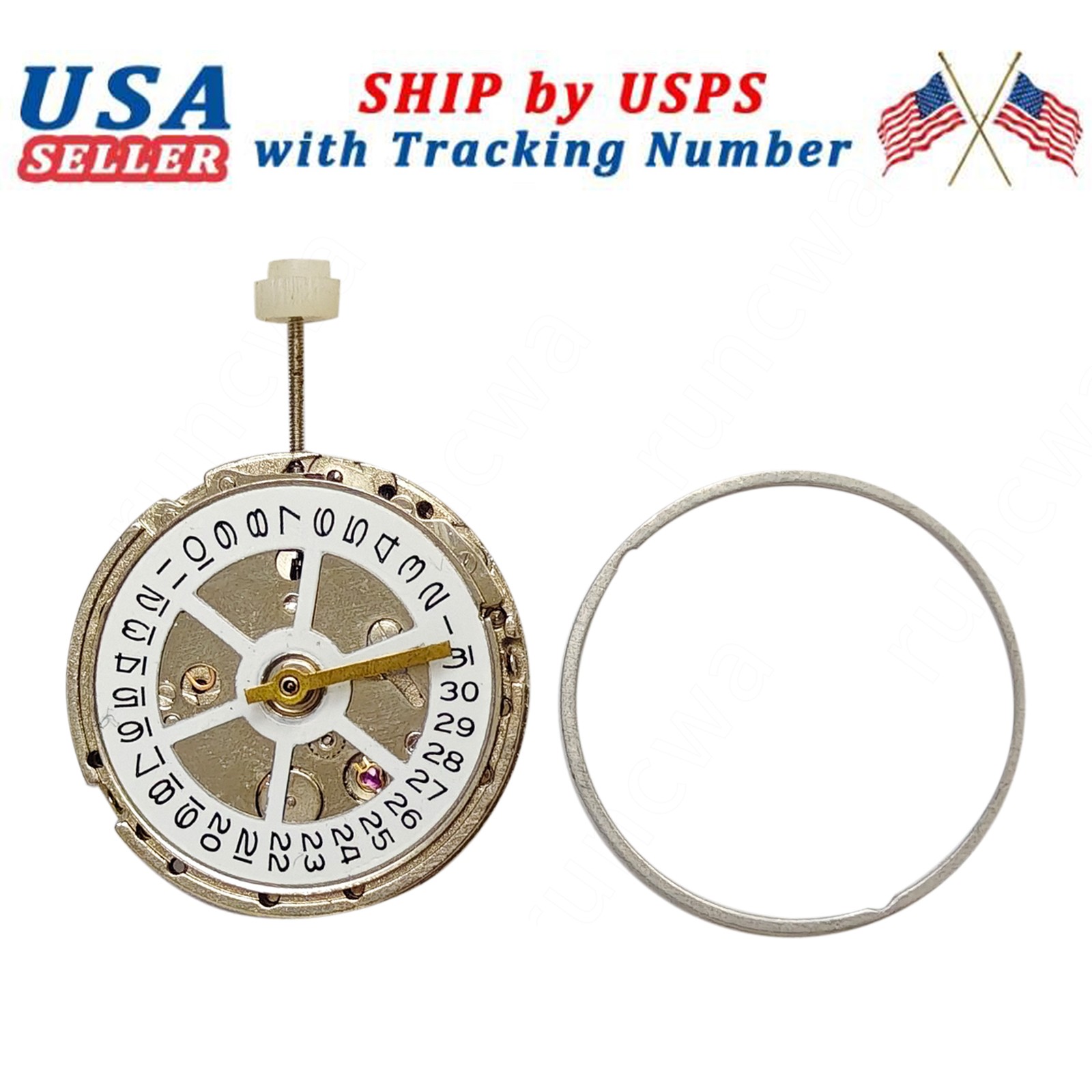 For Automatic Mechanical Watch Wrist Movement Day Date 2813 High Accuracy Parts