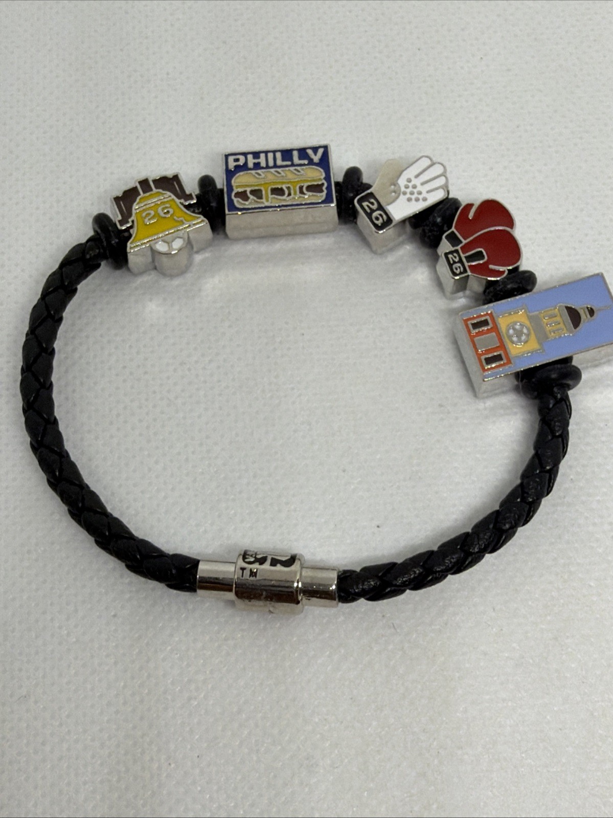USA World Cup 26 FIFA Charm Bracelet Featuring Philly Famous Places As Charms!!!