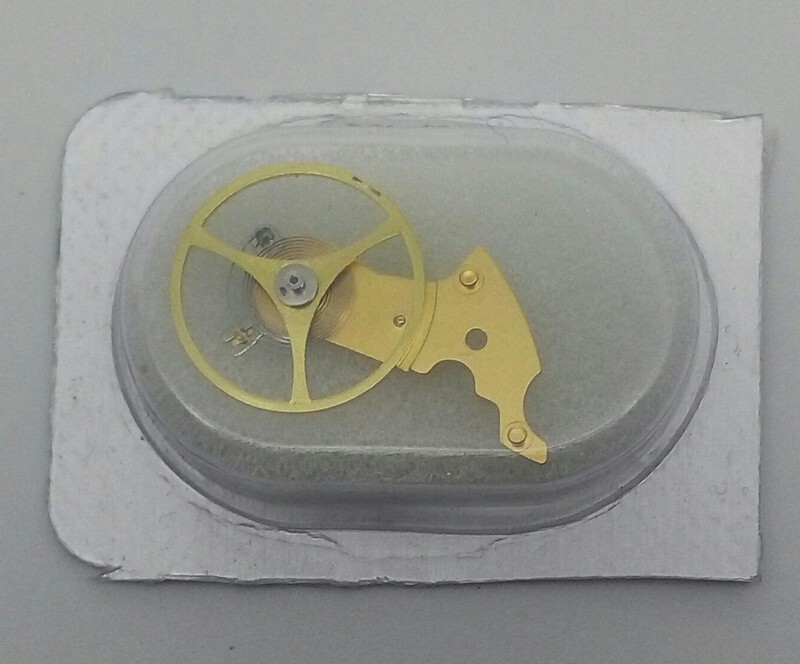 Gold Watch Balance Wheel For ETA 2824 2834 2836-2 Swiss Watch Movement Part US