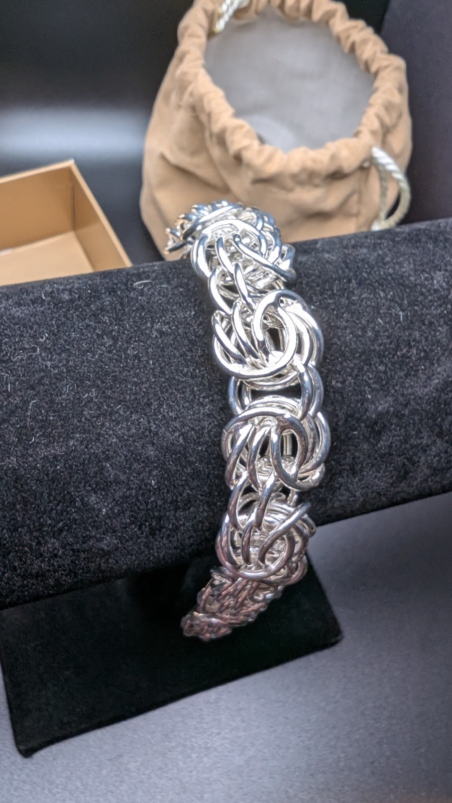 QVC Byzantine 925 Sterling Silver Bracelet New