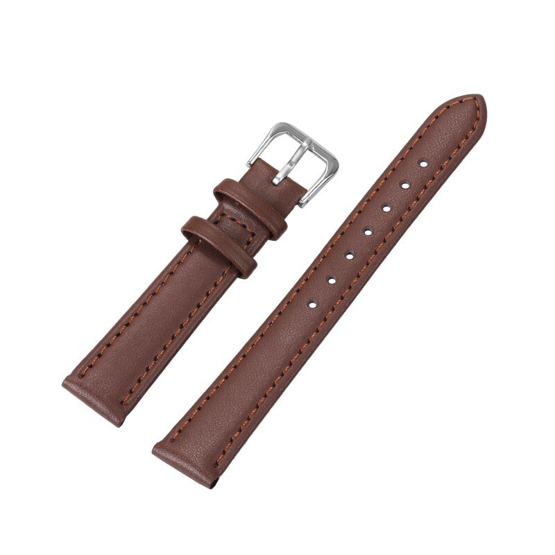 Pin Buckle Leather Watch Band PU Leather Wristband 8/1012/14/16/18/20/22/24mm