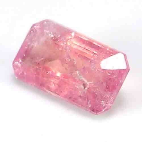 ~IMPRESSIVE GEM~ NATURAL MADAGASCAR PINK BERYL (PEZZOTTAITE) – EMERALD CUT