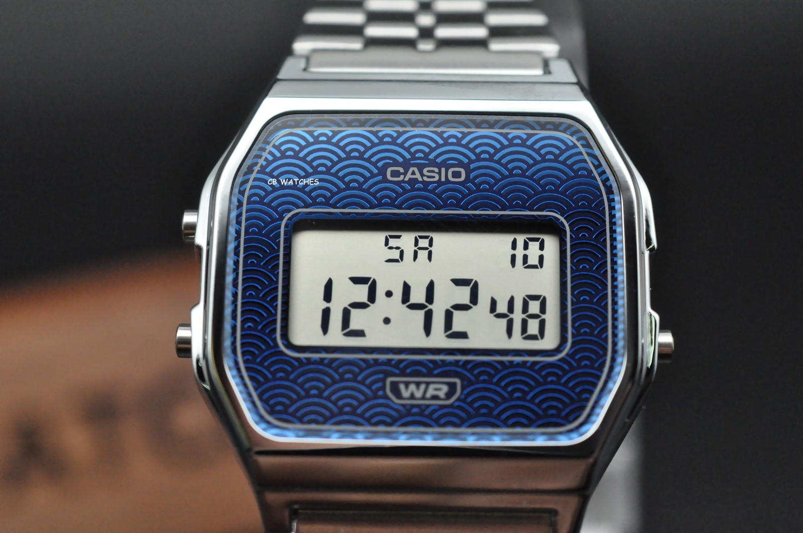 CASIO CLASSIC Series A159WEVJ-2 Made in Japan NEW Traditional Japanese pattern