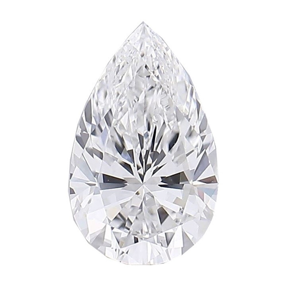 IGI Certified Flawless Excellent Cut Pear Shape Lab Grown Loose Diamonds