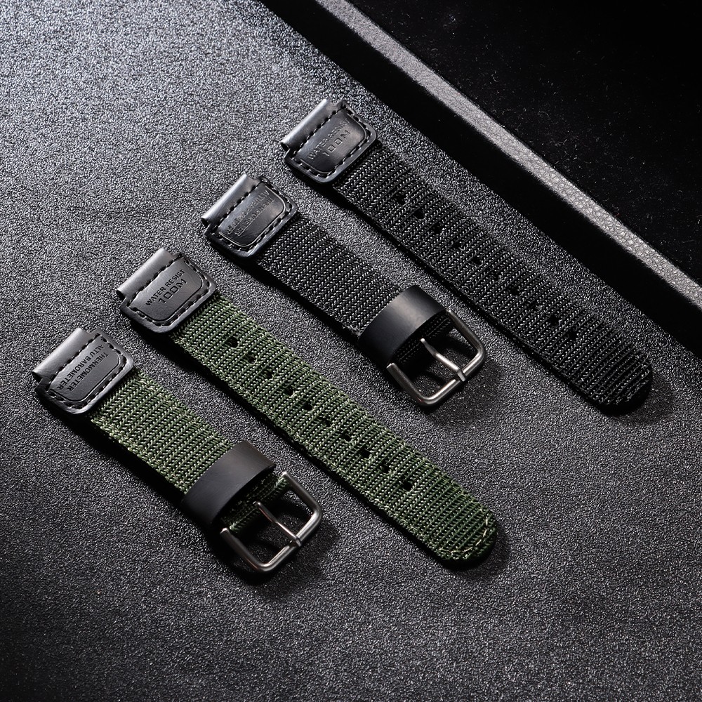 For Casio Nylon Watch Strap 18mm Band for F91W W800H F84 SGW400 AE1200 AE1300