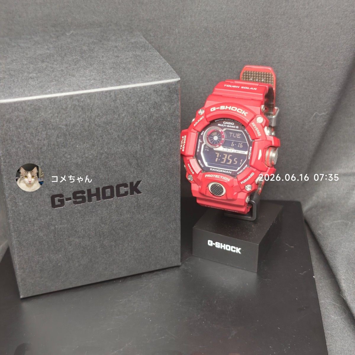 Rare and good condition Casio G-Shock GW 9400RDJ 4JF No.gs2418