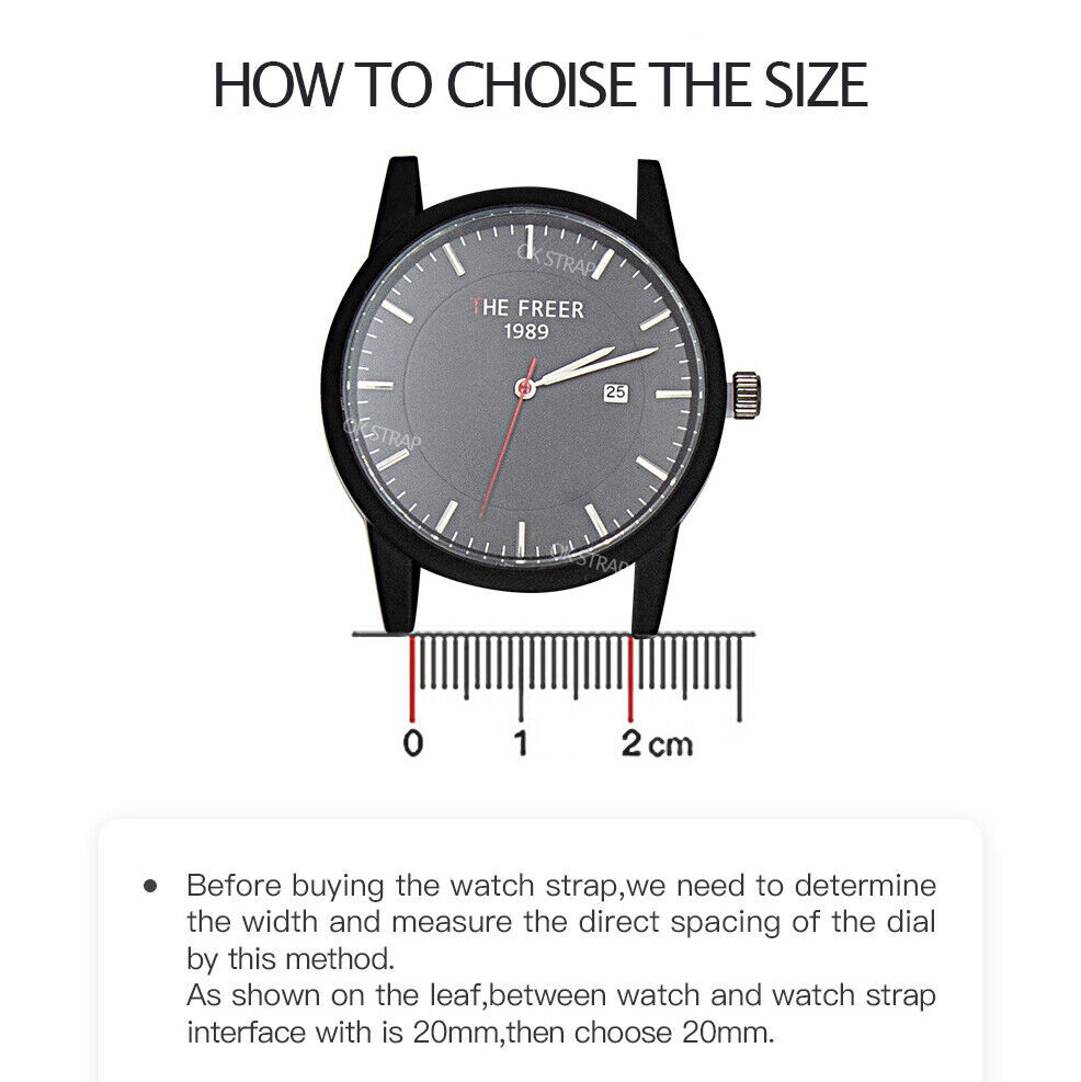 18mm 20mm 22mm Durable Military Woven Nylon Wrist Watch Band Quick Release Strap