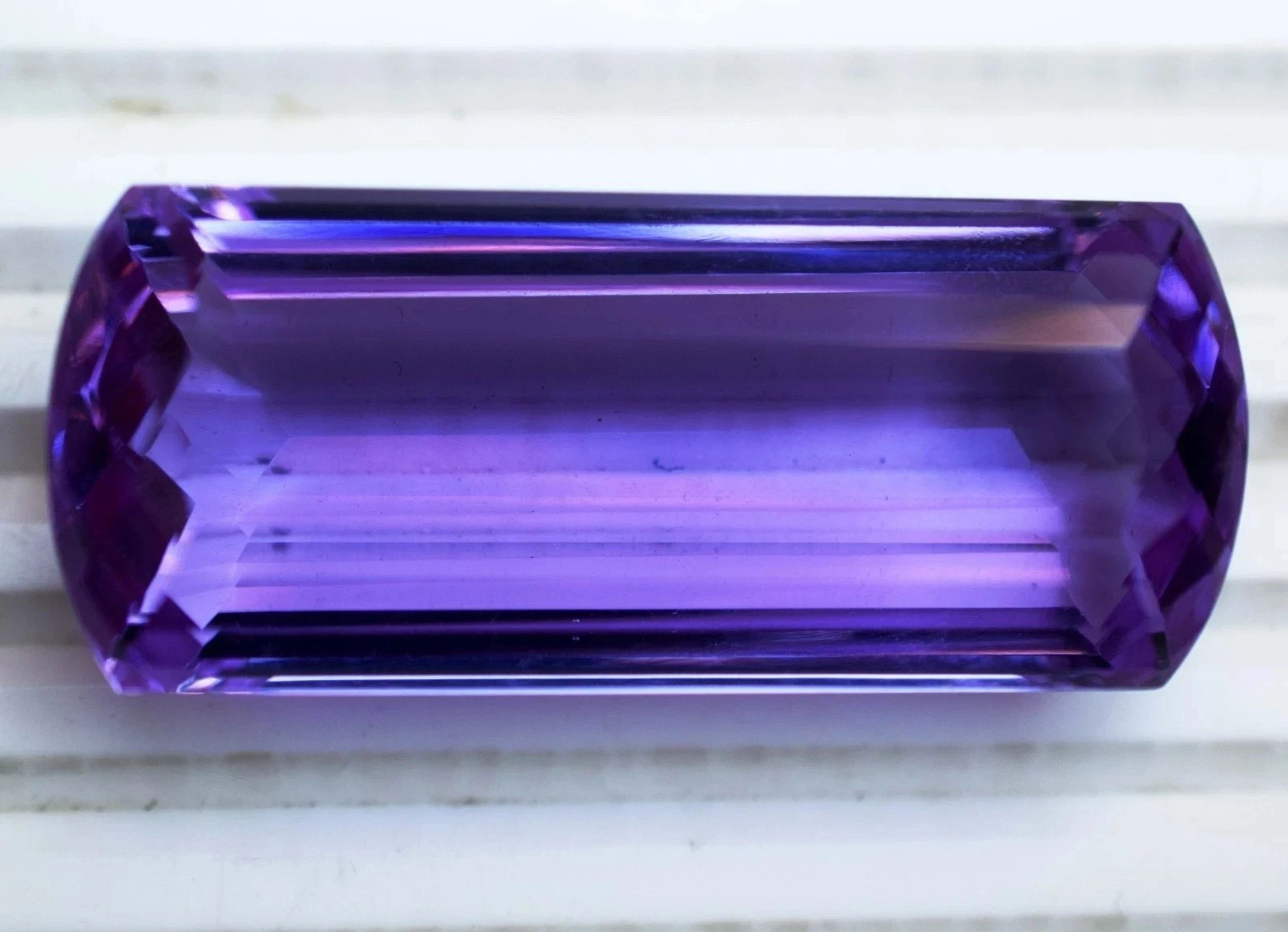 Certified Large Purple Amethyst Natural 100 Ct+ Fancy Cut AA+ Loose Gemstone