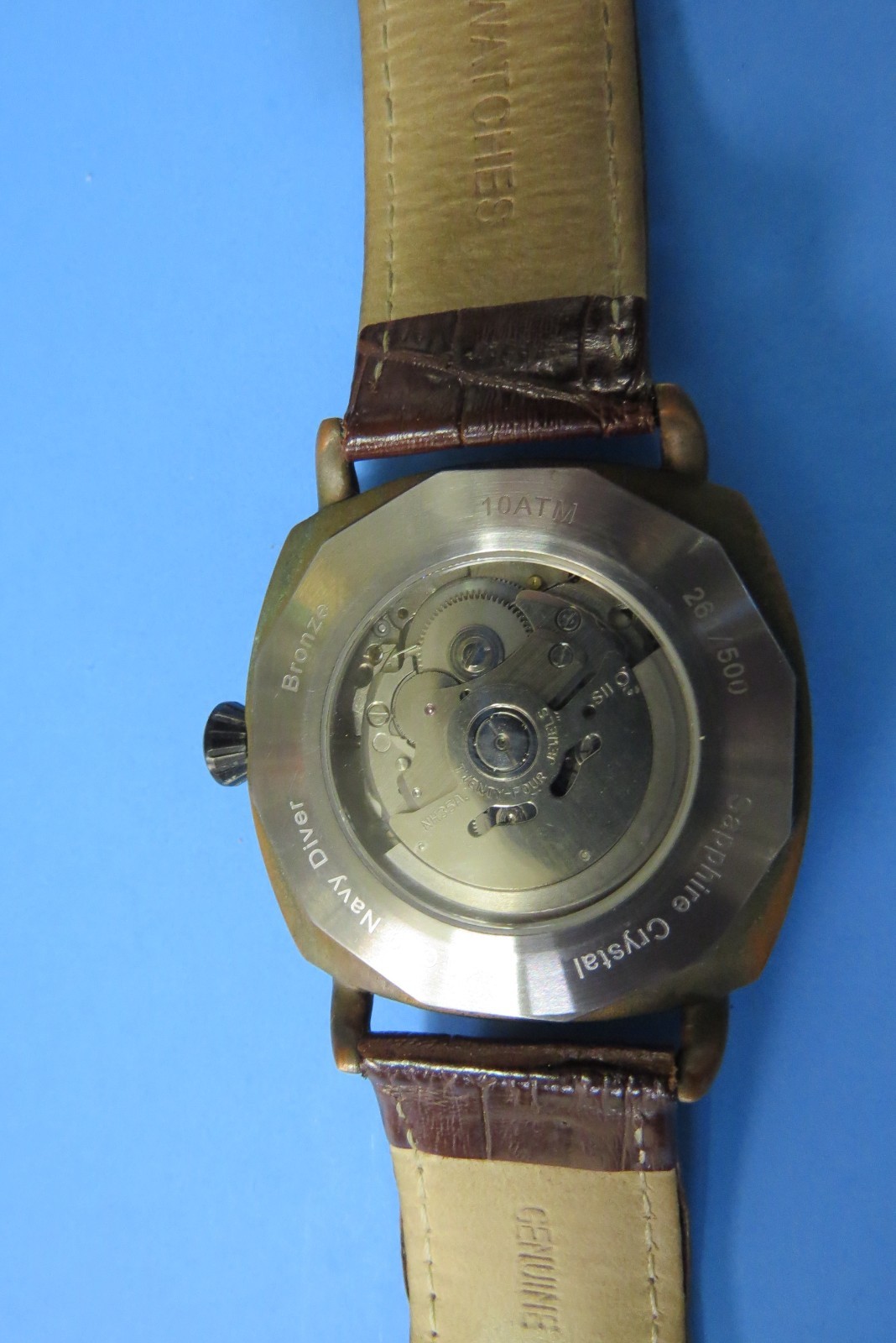 TC-9 Navy Bronze watch diver
