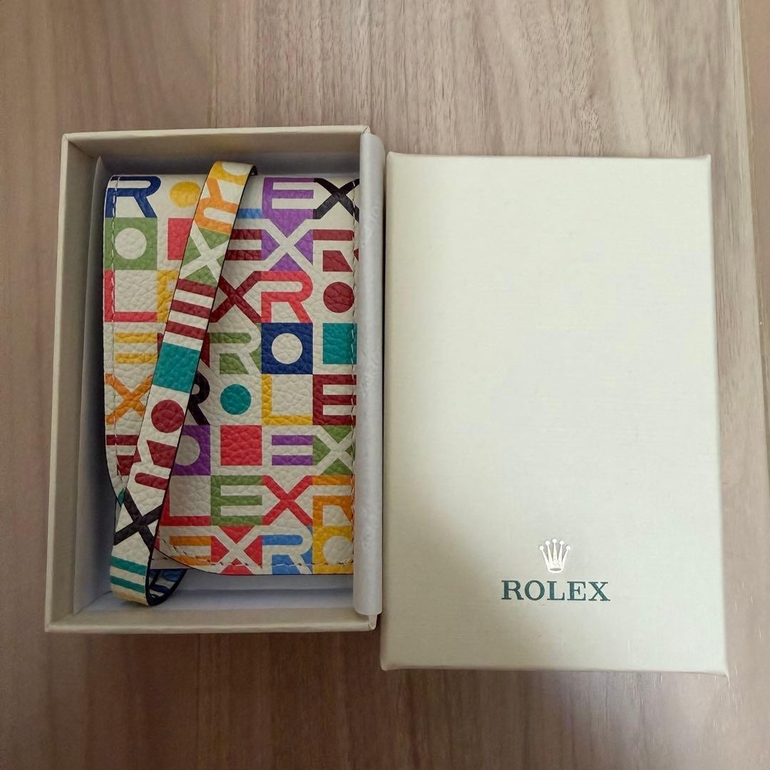 ROLEX Luggage Tag 100th Anniversary Event Limited Novelty Multicolor NEW