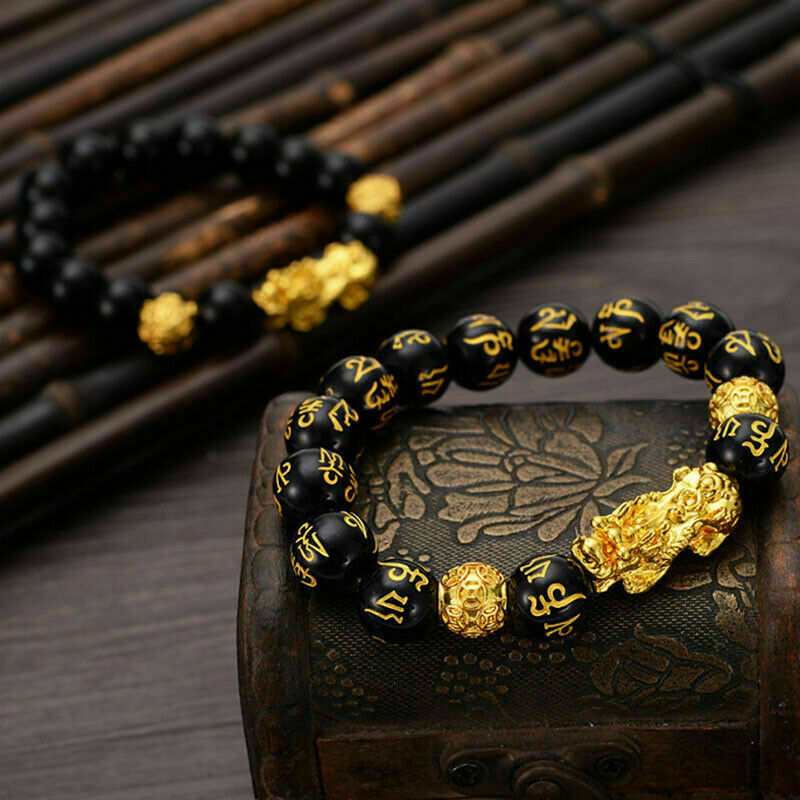 Feng Shui Beads Bracelet Pixiu Wealth And Good Luck Jewelry US fengsshui lucky
