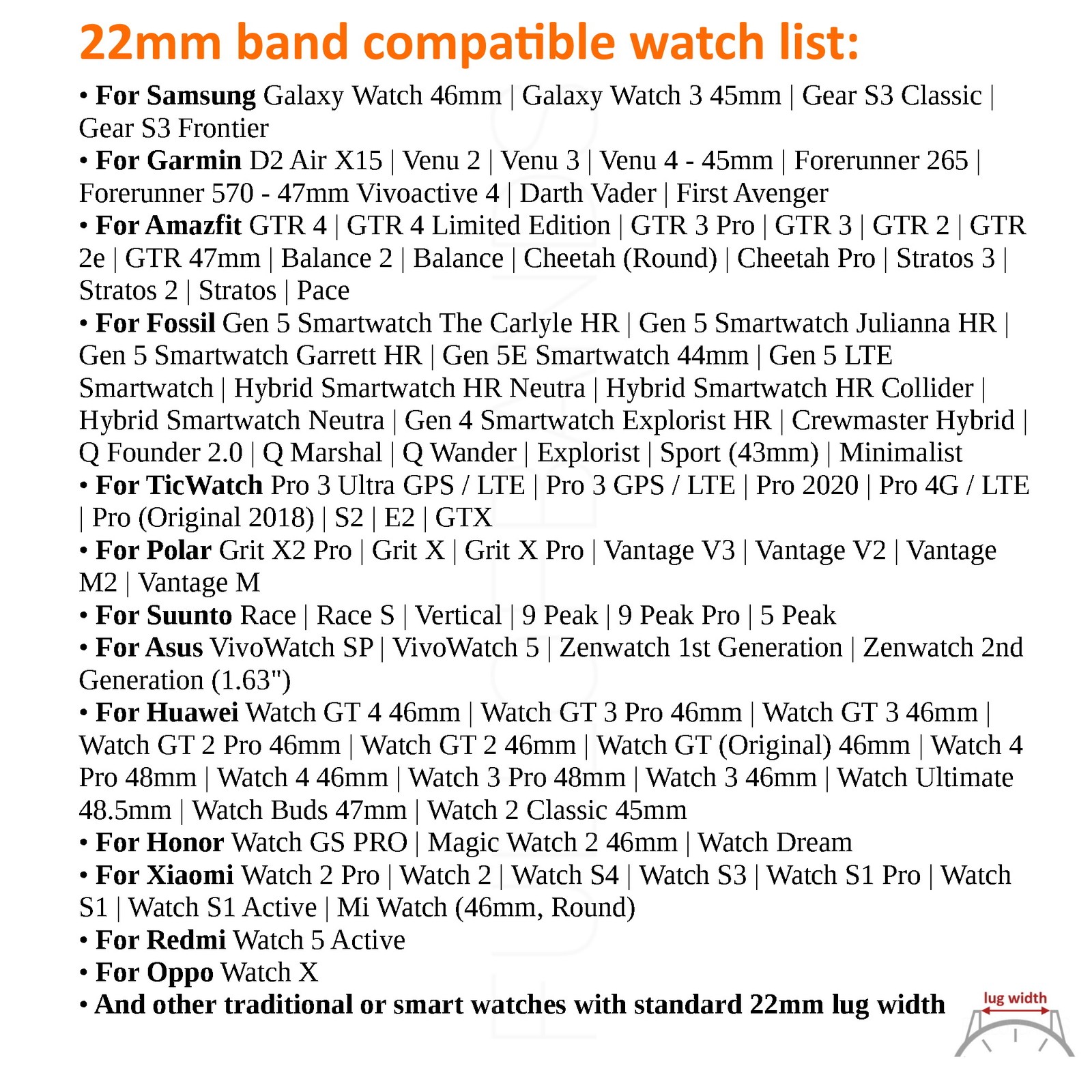 Silicone Watch Band 10mm ….. 15mm 16mm 18mm 19mm 20mm 21mm 22mm 24mm Strap