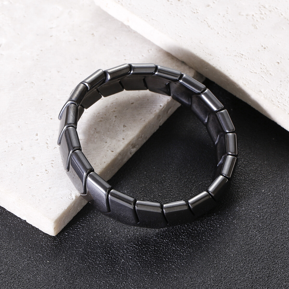 New Arrow Hematite Bracelets Men Weight Loss Magnetic Therapy Bracelets Unisex