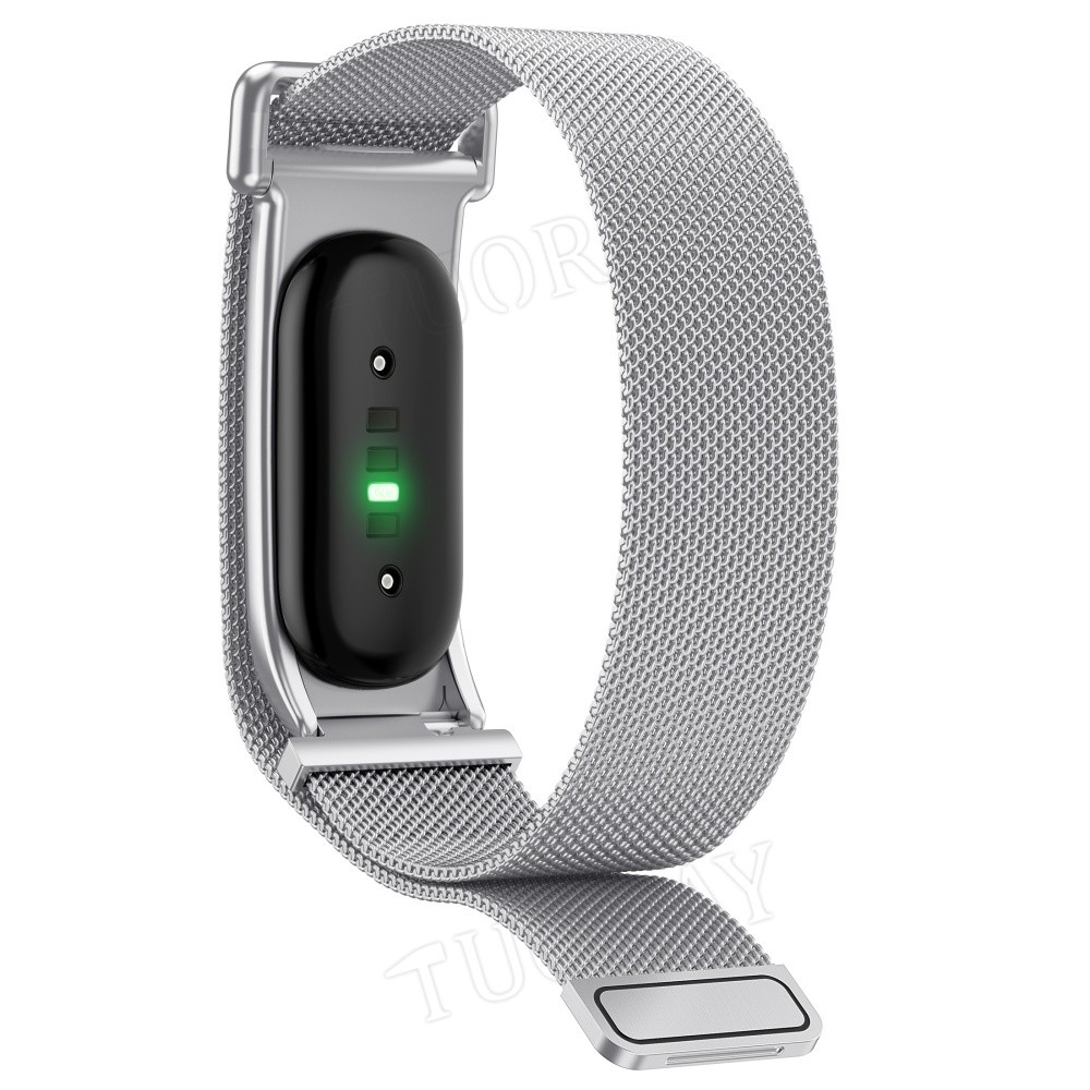 For Google Fitbit Air 2026 Stainless Steel Metal Band Adjustable Wristband Strap