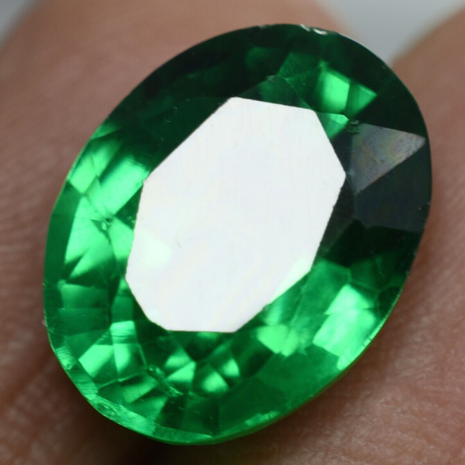 Tsavorite Garnet Green Natural Oval Cut 10-11 Ct Loose Gemstone For Ring Size