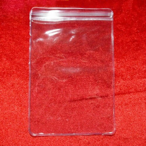 Pack of 100 PVC Plastic Bags Storing Watches Pouch Case (Regular Size) Bag