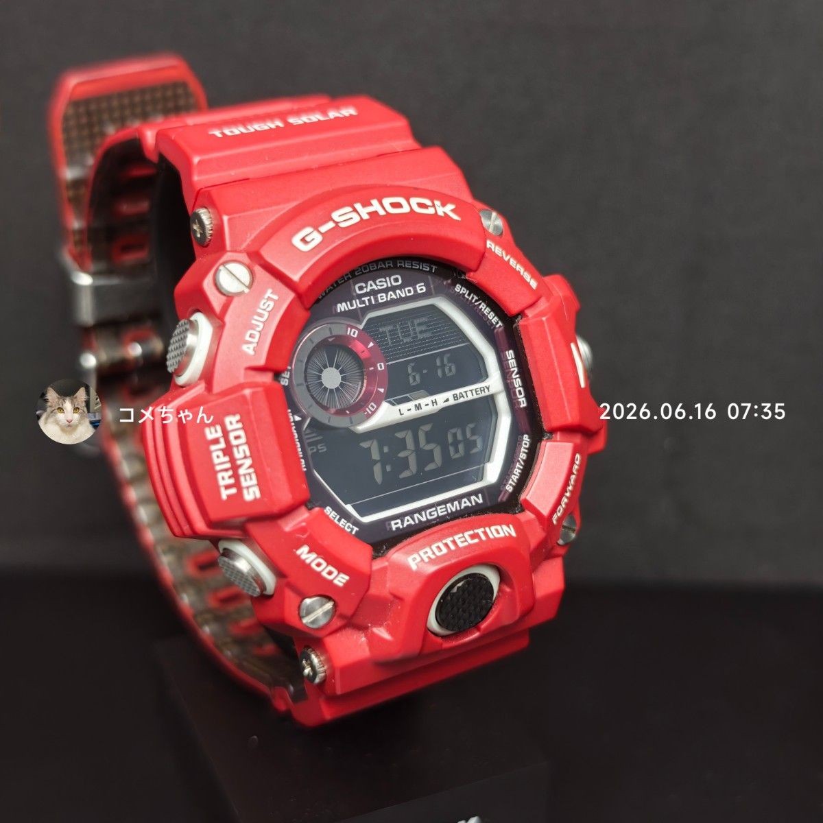 Rare and good condition Casio G-Shock GW 9400RDJ 4JF No.gs2418
