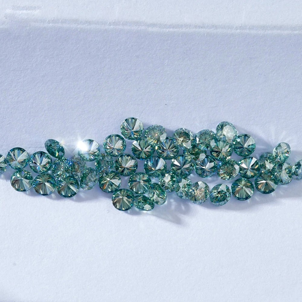 Wholesale 1CT Loose Moissanites Stone Small Size 0.7mm~3.0mm GRA D VVS1 Gemstone