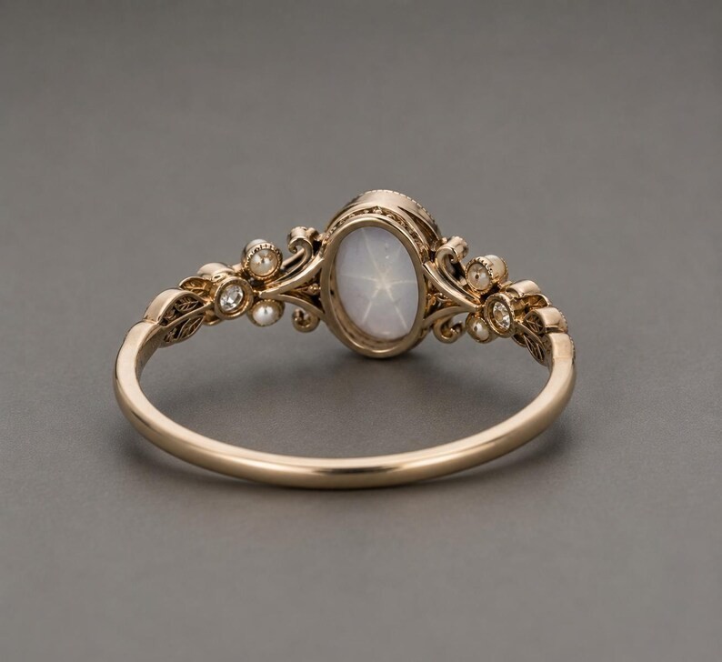 Celebrate timeless craftsmanship with this handcrafted Natural Star Sapphire