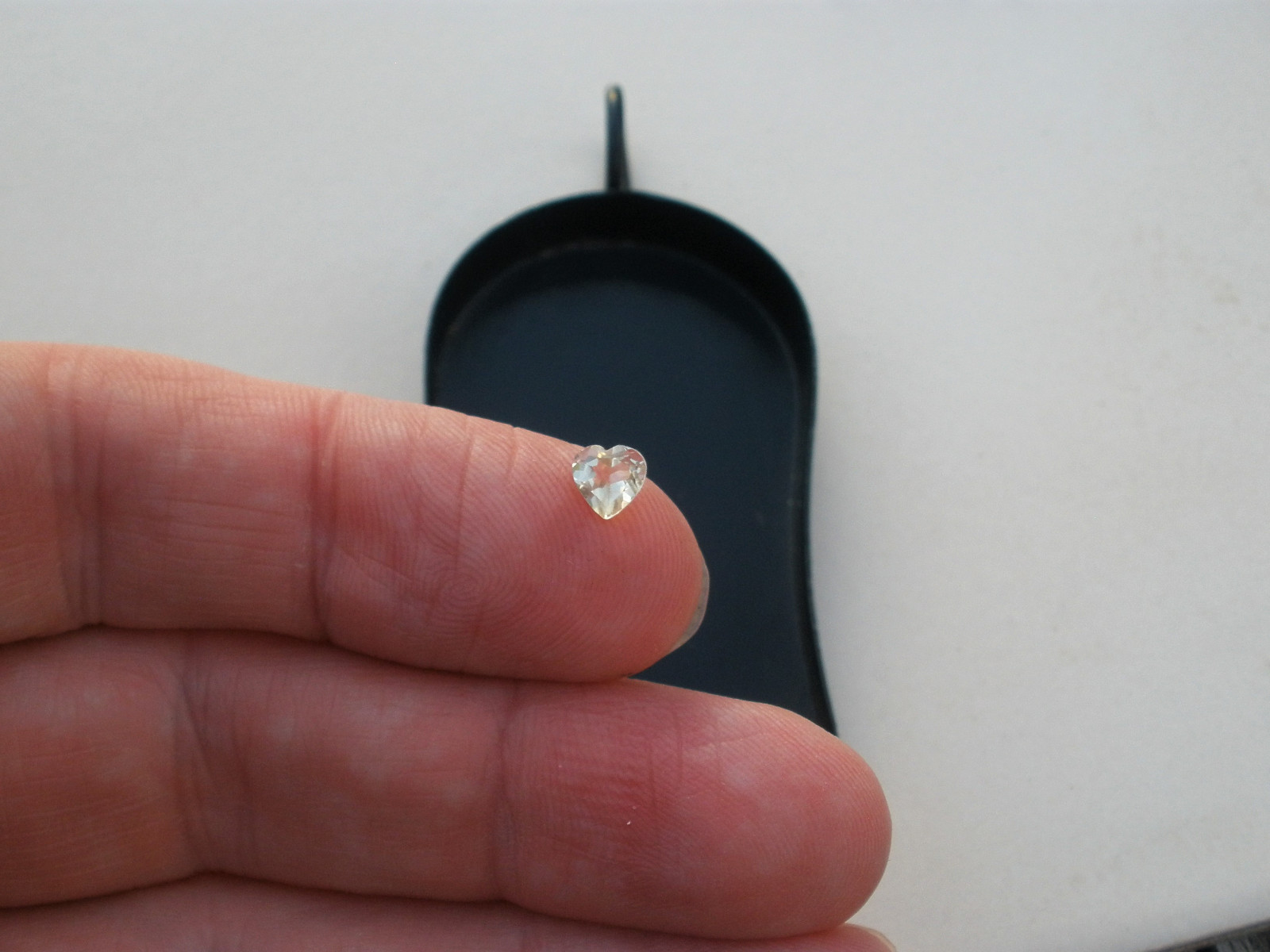 Citrine Heart Natural Loose Gem 5mm