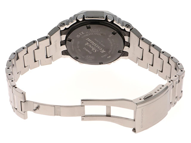 CASIO G SHOCK FULL METAL Watch GM B2100D 1AJF Wristwatch Metal Black Unisex Used