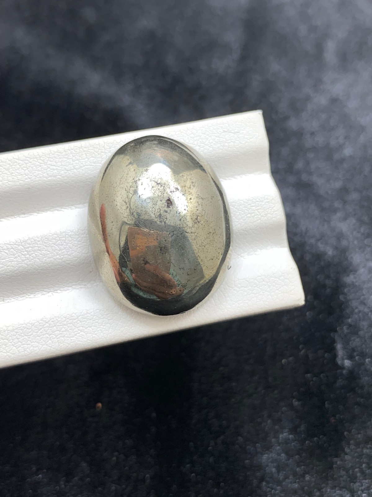 64.50 CT Natural Pyrite Cabochon from Afghanistan