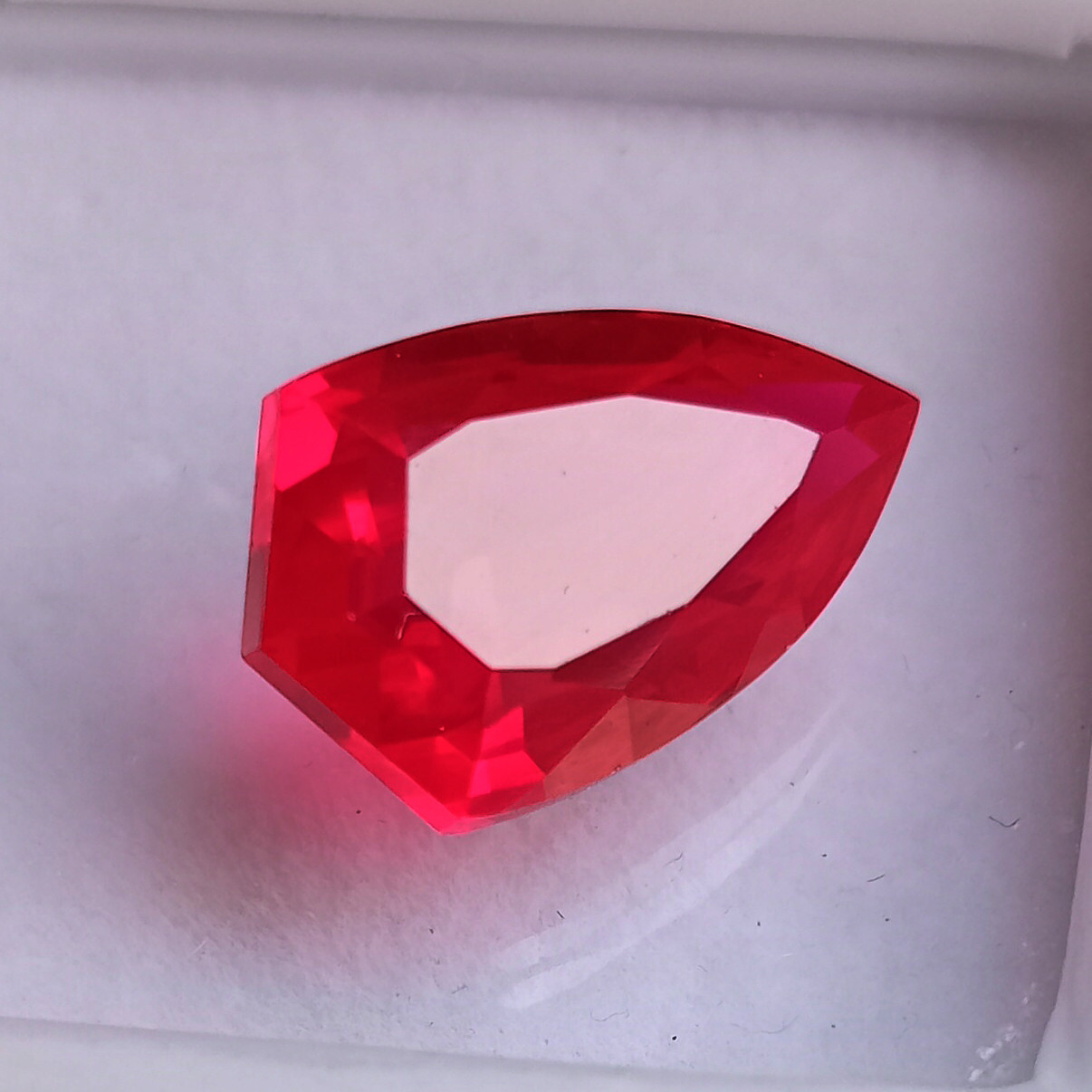 Natural Fancy Cut Blood Pigeon Red Ruby 11.80 Ct Certified Loose Gemstone