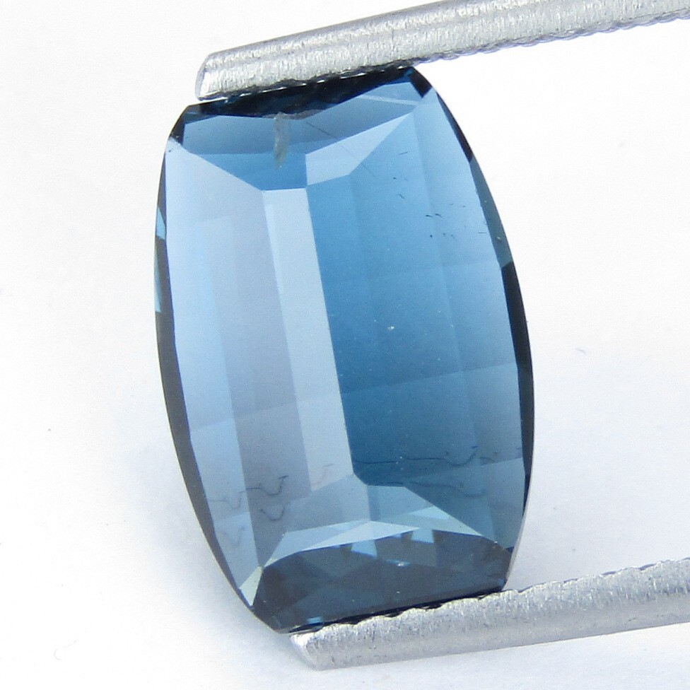 4.22Cts Magnificent Natural London Blue Topaz Fancy Pixel Cut Loose Gemstone