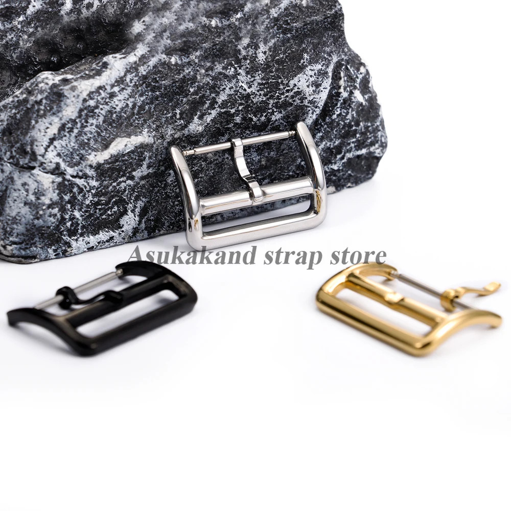 12mm 14mm 16mm 17mm 18mm 20mm 22mm New Stainless Steel Clasp Watch Band Buckle
