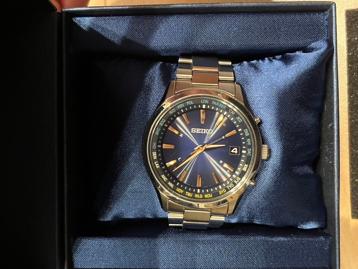 SEIKO Selection SBTM275 Radio Solar Limited Blue Watch