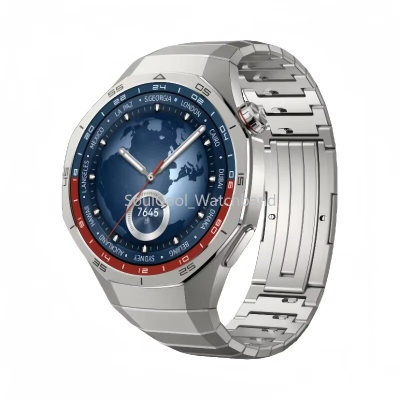 Luxury No Gaps Titanium Alloy Strap For Huawei Watch GT5 Pro 46MM Metal Bracelet
