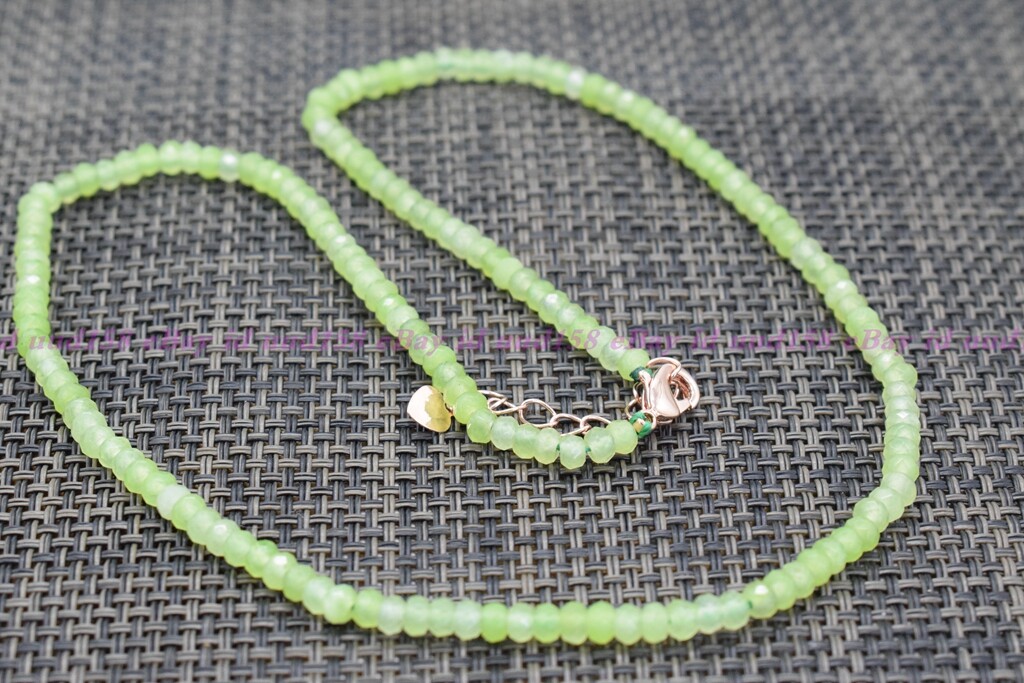 Lots 2x4mm Faceted Assorted Multiple Roundel Gemstone Beads Necklace AAA