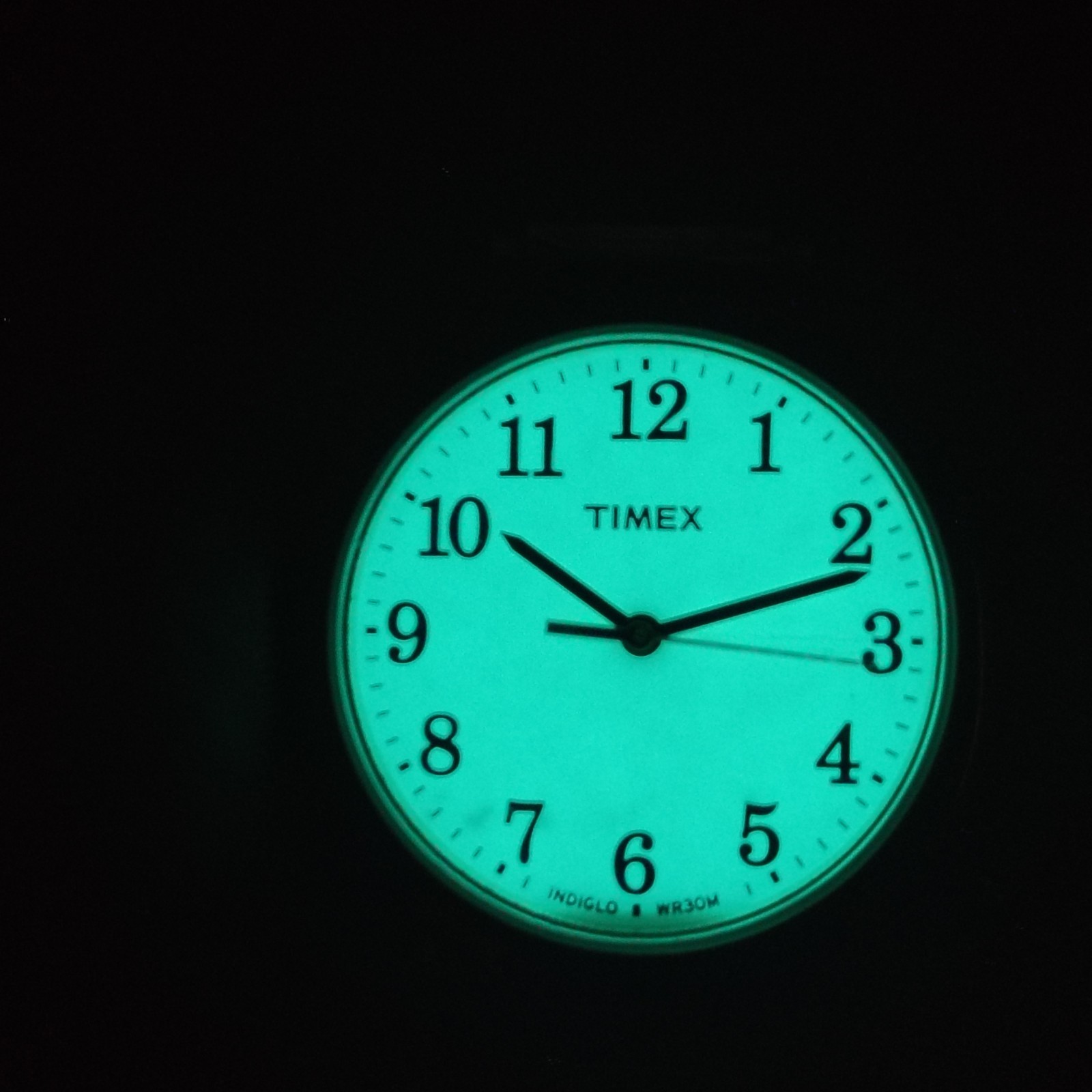 Vintage 2015 Timex Easy Reader Indiglo 30mm Women’s Quartz Dress Watch Near Mint