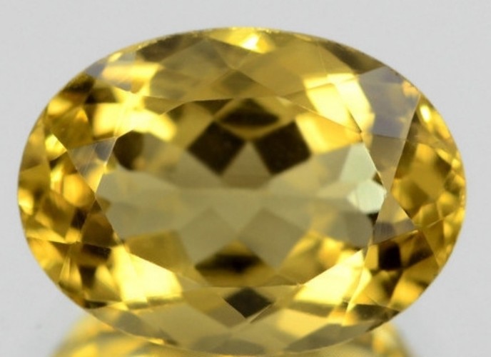 GOLDEN CITRINE 7 x 5 MM OVAL CUT 2 PIECE SET ALL NATURAL