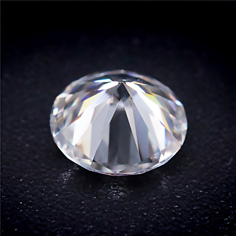 Moissanite Real Gem Stone GRA Certificate 3-12mm 0.1-6ct D VVS1 Round Loose Bead