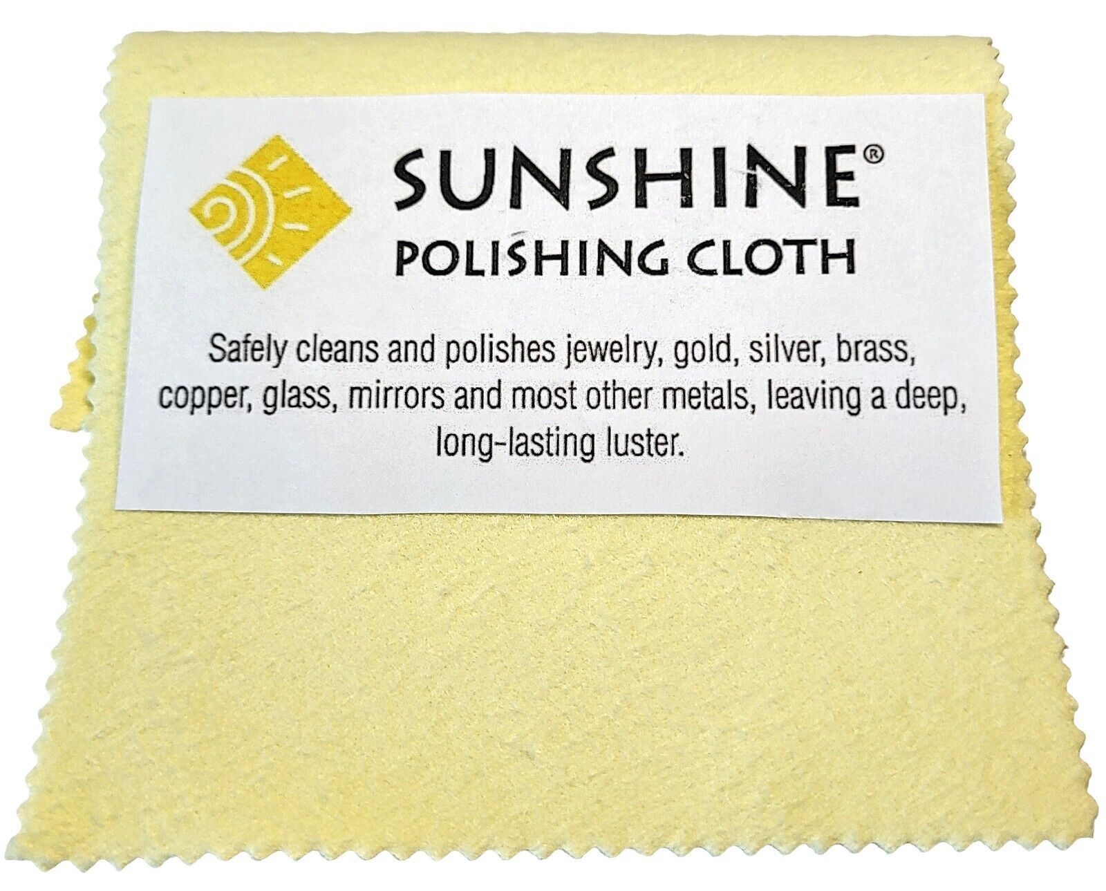 Sunshine Polishing Cloth Jewelry Cleaning Gold Silver Copper Brass Platinum Ring