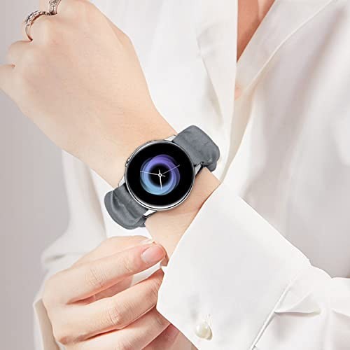 Scrunchies Watch Bands 16mm 18mm 19mm 20mm 22mm Quick Release Fabric Strap for